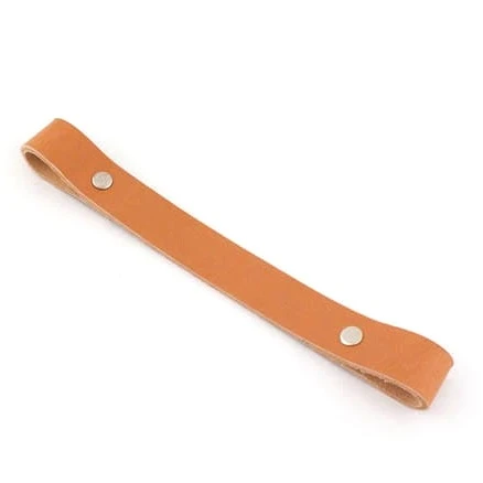 Skórzana rączka, uchwyt 20 cm, 20_03 karmel
