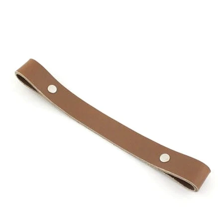 Skórzana rączka, uchwyt 20 cm, 20_06 mokka / beż