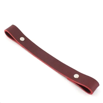 Skórzana rączka, uchwyt 20 cm, 20_10 bordowy