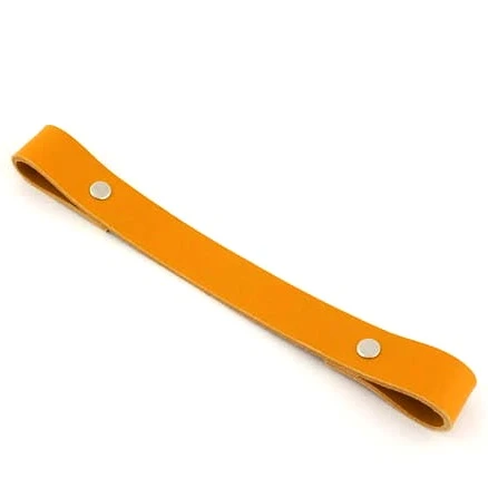 Skórzana rączka, uchwyt 20 cm, 20_04 ochra