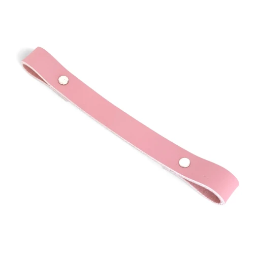 Skórzana rączka, uchwyt 20 cm, 20_23 stary róż