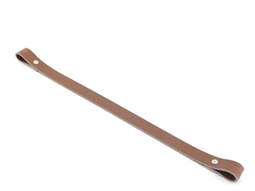 Skórzana rączka, uchwyt 40 cm, 40_06 mokka / beż