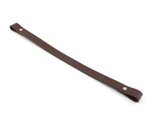 Skórzana rączka, uchwyt 40 cm, 40_08 czekolada