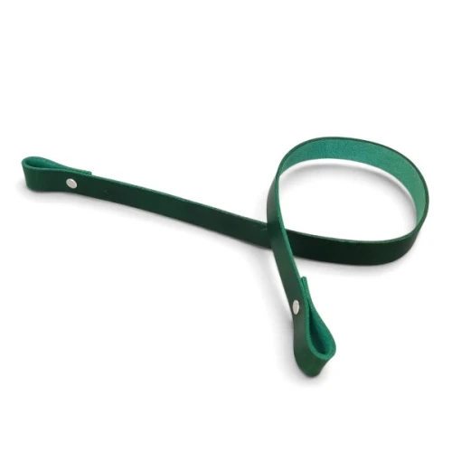 Skórzana rączka, uchwyt 60 cm, 60_19 butelkowa zieleń