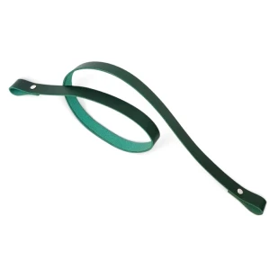 Skórzana rączka, uchwyt 80 cm, 80_19 butelkowa zieleń