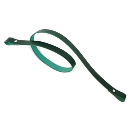 Skórzana rączka, uchwyt 80 cm, 80_19 butelkowa zieleń