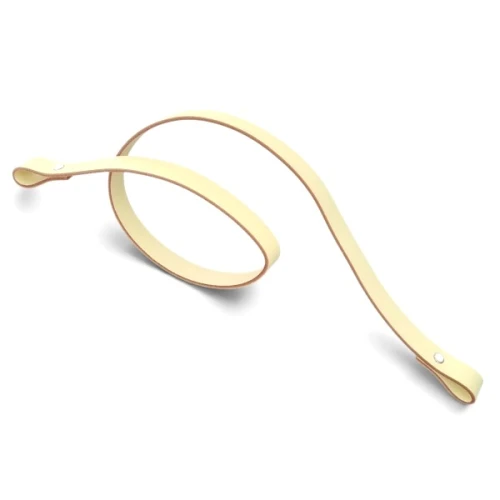 Skórzana rączka, uchwyt 80 cm, 80_24 wanilia