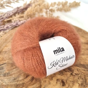 Włóczka Kid Mohair Shine 12 miedziany