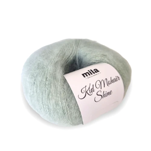 Włóczka Kid Mohair Shine 04 mięta