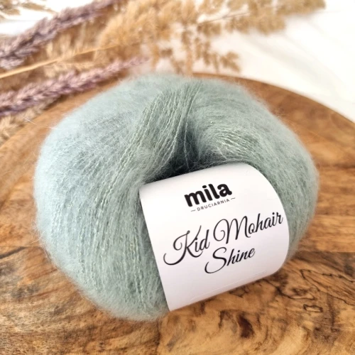 Włóczka Kid Mohair Shine 04 mięta