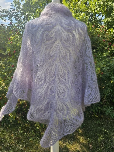 chusta kid mohair shine