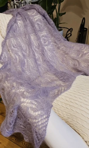 chusta kid mohair shine
