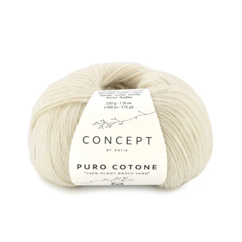 Włóczka Katia Concept Puro Cotone 50 ecru