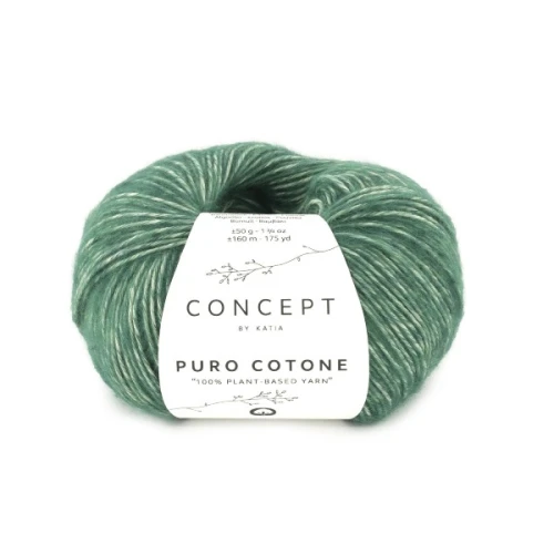 Włóczka Katia Concept Puro Cotone 60 sosnowa zieleń