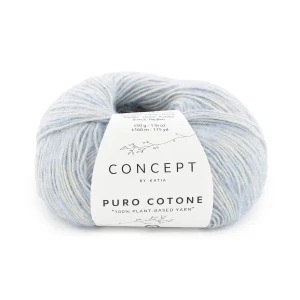 Włóczka Katia Concept Puro Cotone 63 błękitny