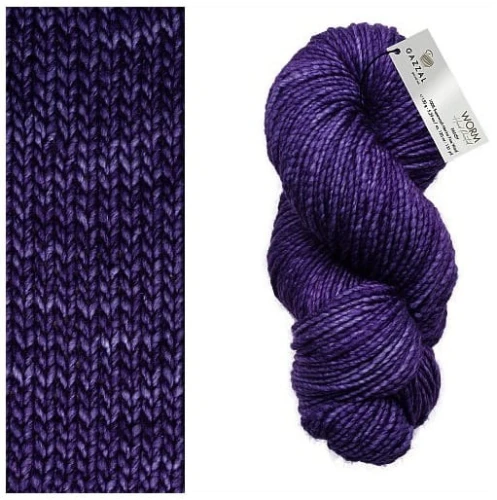 Włóczka Gazzal Worm 3882 Ultraviolet