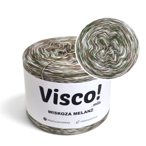 Włóczka Visco! Melanż, 1500m, 3 nitki, kolor M17 /GOTOWY/
