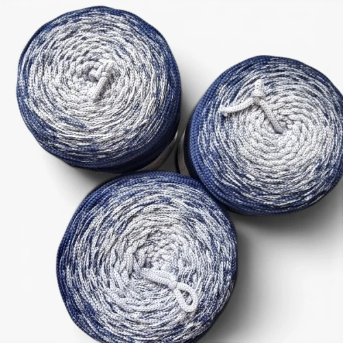 Sznurek poliestrowy OMBRE 3 mm, 300m OM04 błękitny/royal blue II GATUNEK