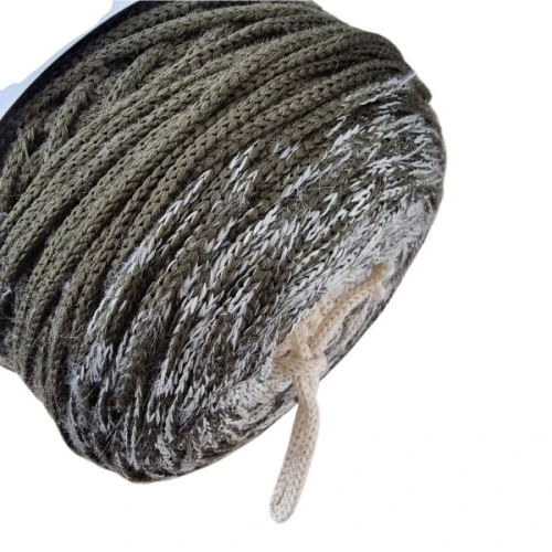 Sznurek poliestrowy OMBRE 3 mm, 300m OM24 jasny beż/khaki II GATUNEK