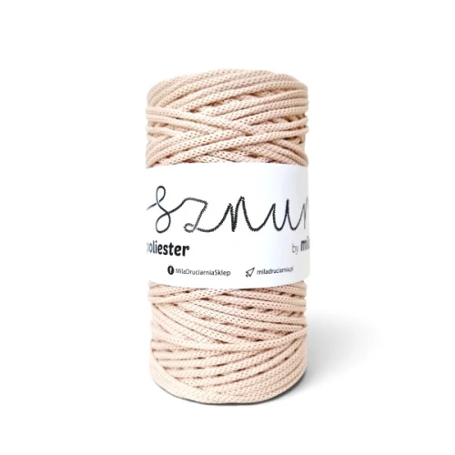 Sznurek poliestrowy by Mila 3mm, 100m, 132 nude