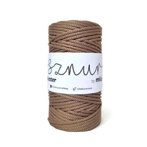 Sznurek poliestrowy by Mila 3 mm, 100m, 170 ziemisty