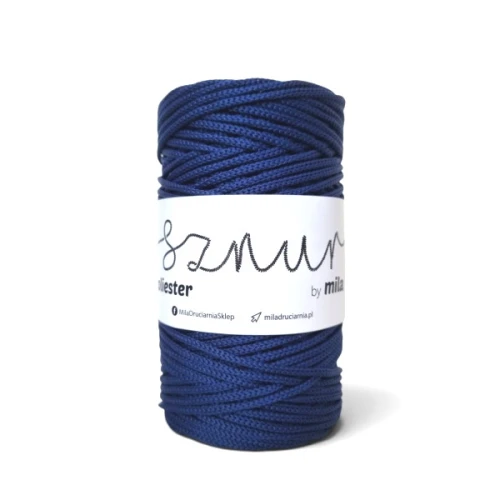 sznurek poliestrowy 3 mm, 100 m, na torebkę 10 royal blue