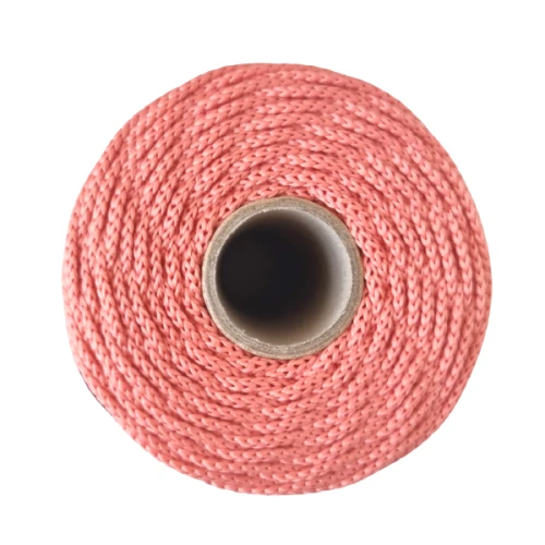 Sznurek poliestrowy by Mila 3 mm, 100 m, 78 łosoś