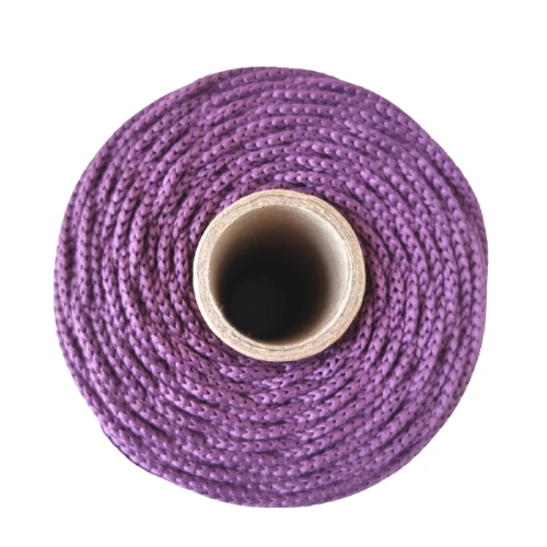 Sznurek poliestrowy by Mila 3 mm, 100 m, 64 ciemny wrzos