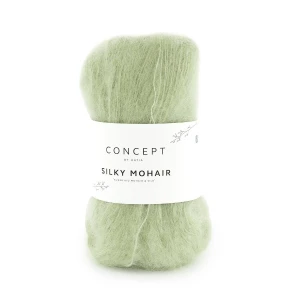 Włóczka Katia Concept Silky Mohair 128 szałwia