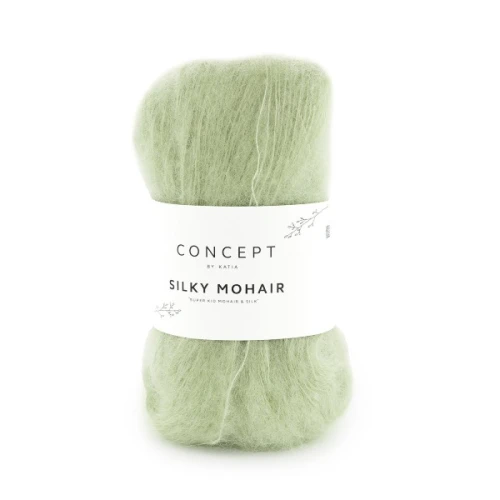 Włóczka Katia Concept Silky Mohair 128 szałwia