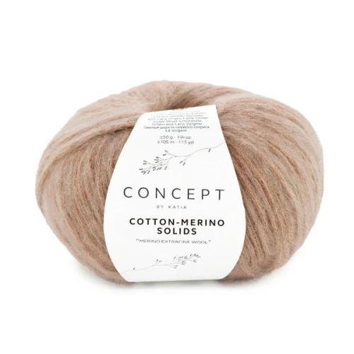 Włóczka Katia Concept Cotton-Merino Solids 60 beżowy