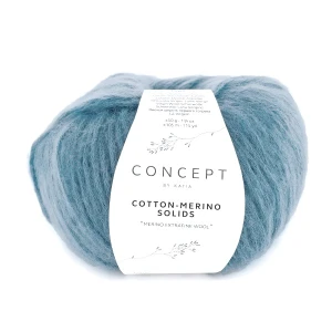 Włóczka Katia Concept Cotton-Merino Solids 71 dżinsowy