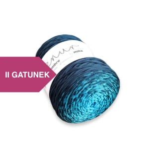 Sznurek poliestrowy OMBRE 3 mm, 300m OM18 lazur/butelka II GATUNEK