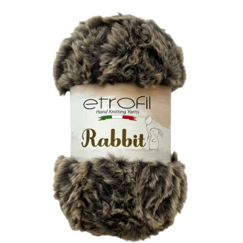 Włóczka Etrofil Rabbit 70714 szarobeżowy