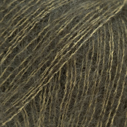 Włóczka DROPS Kid Silk 77 ciemny leśny, moher, mohair