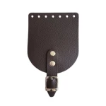 Klapka do torebki, etui, 10x12cm, klamra KLAPP BUFFALO brąz