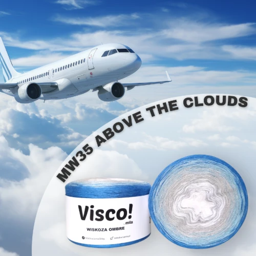 Włóczka Visco! Ombre MW35 ABOVE THE CLOUDS /SKONFIGURUJ MOTEK/