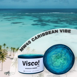Włóczka Visco! Ombre MW49 CARIBBEAN VIBE /SKONFIGURUJ MOTEK/