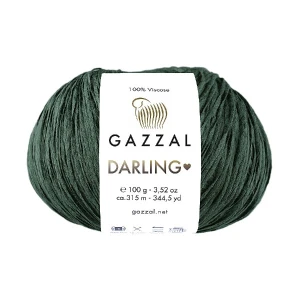 Włóczka Gazzal Darling 556 zielony