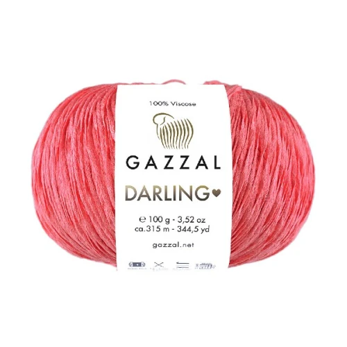 Włóczka Gazzal Darling 558 koralowy