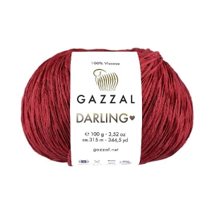 Włóczka Gazzal Darling 559 czerwony