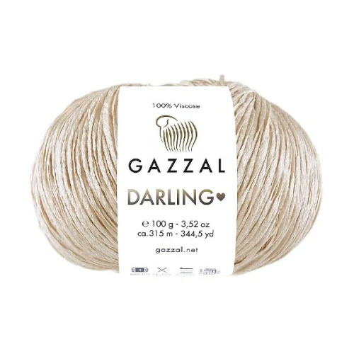Włóczka Gazzal Darling 562 jasny beż