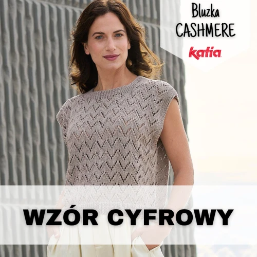Wzór na Bluzkę Cashmere od Katia /PRODUKT CYFROWY/