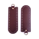 Bazy boczne, boki do torebki 19x7 cm, BB burgund