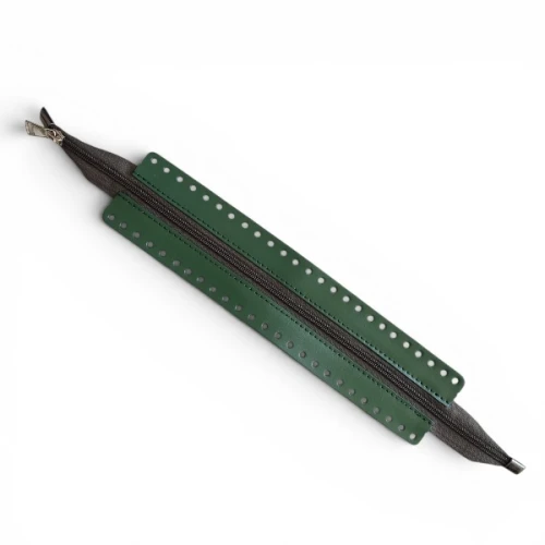 Zamek, baza z zamkiem 30/40cm, ZZ30 BUFFALO butelka, skórzany