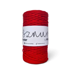 Sznurek poliestrowy by Mila 3 mm, 100m, 113 czerwony