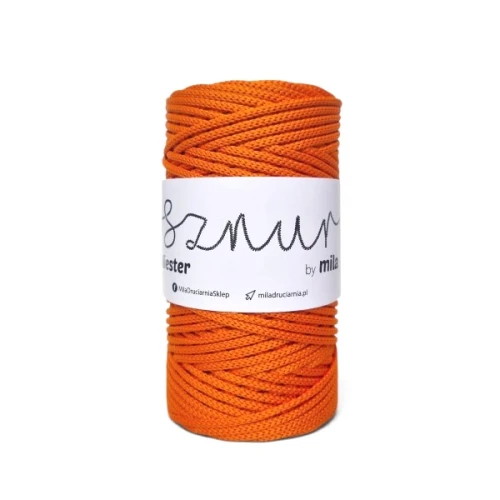 Sznurek poliestrowy by Mila 3 mm, 100m, 77 pomarańczowy