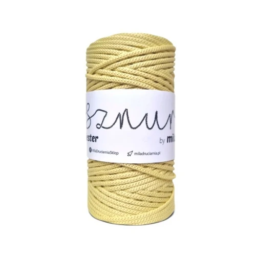 Sznurek poliestrowy by Mila 3 mm, 100m, 205 jasny żółty