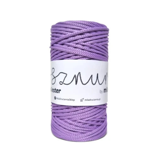 Sznurek poliestrowy by Mila 3 mm, 100m, 92 fiolet