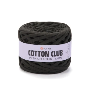 Włóczka Cotton Club Premium T-shirt 7359 ciemna oliwka